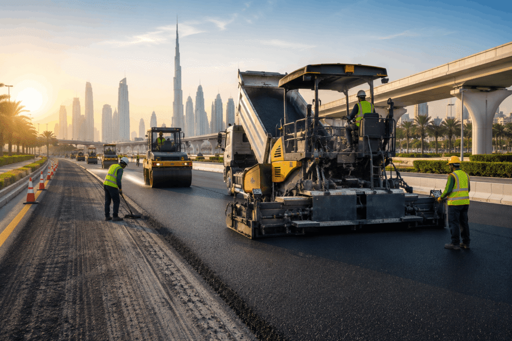 Asphalt Overlaying & Resurfacing