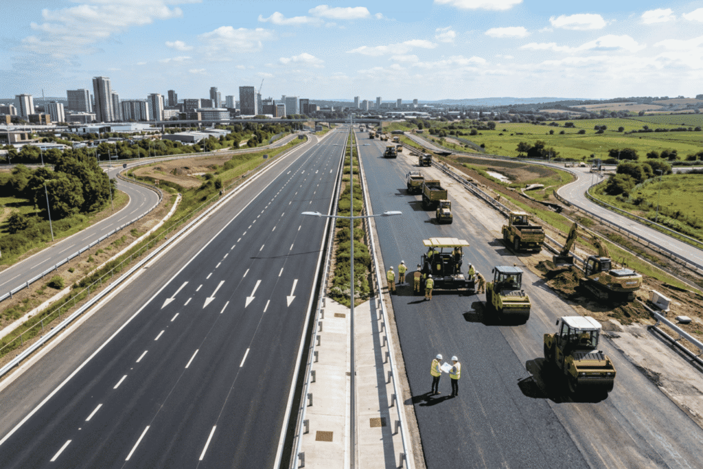 Highway Construction UAE – Dual Carriageway Construction