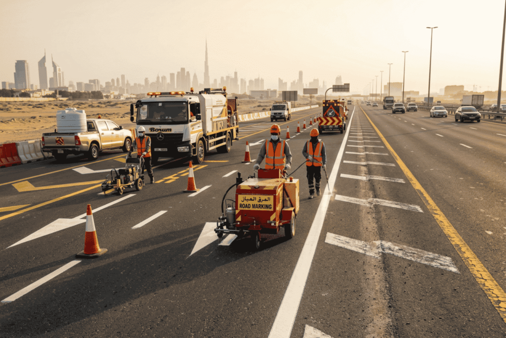 Road Marking Maintenance & Repainting