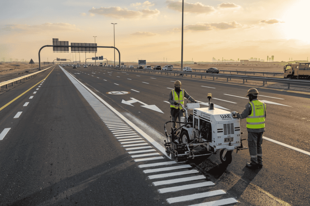 Rumble Strips, Arrows & Road Symbols