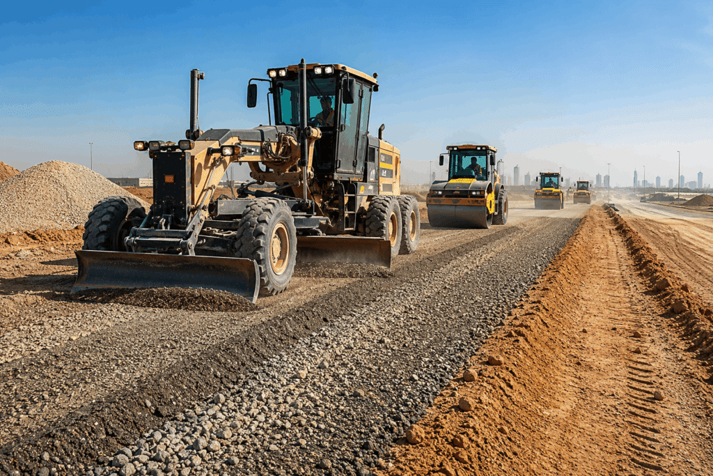 Sub base & Road Base Construction