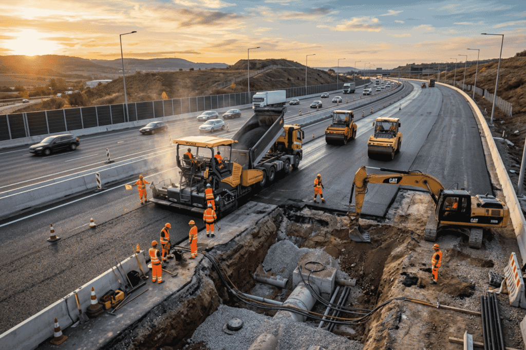 road reinstatement works